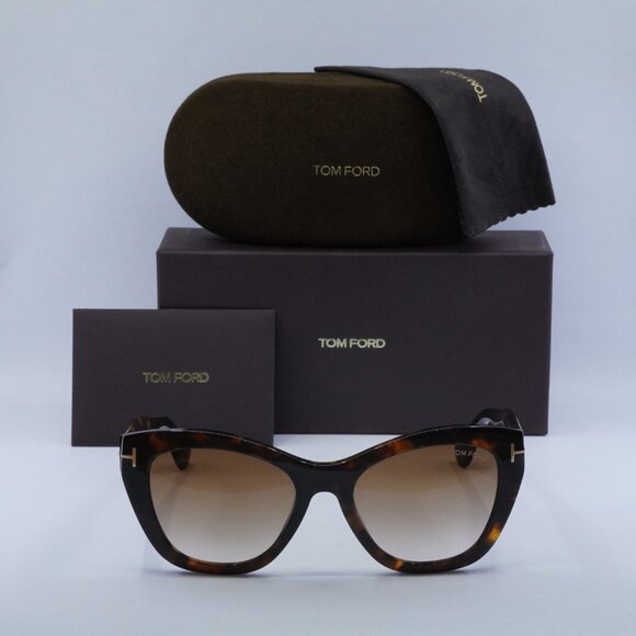 Final Price! Tom Ford Cara FT0940 55F Vintage Dark Havana Sunglasses main image 8